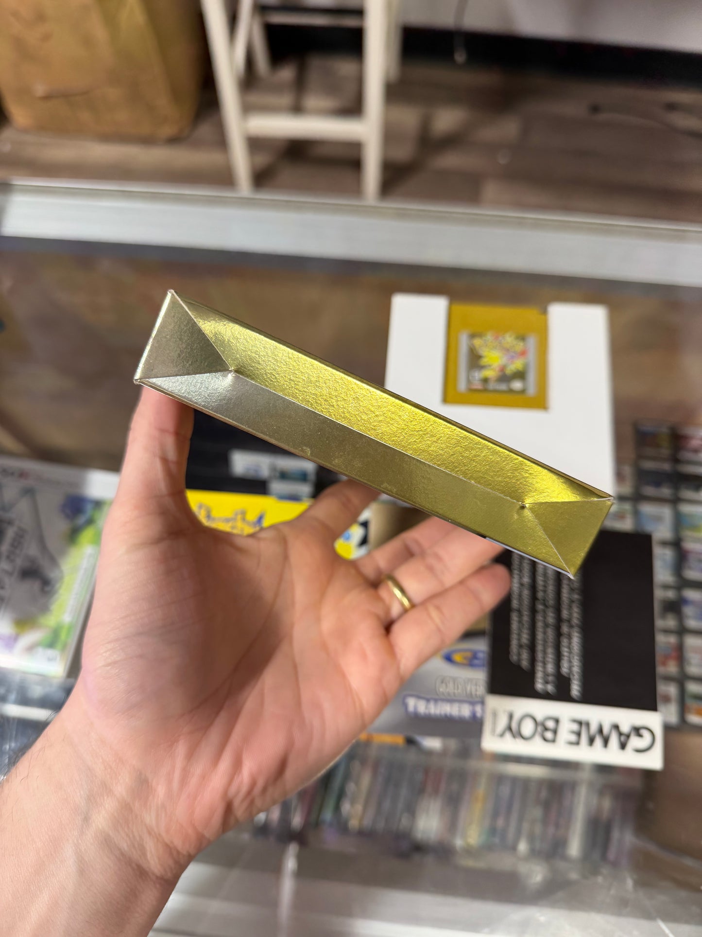 Pokémon Gold Gameboy Color Complete in Box CIB Excellent Condition