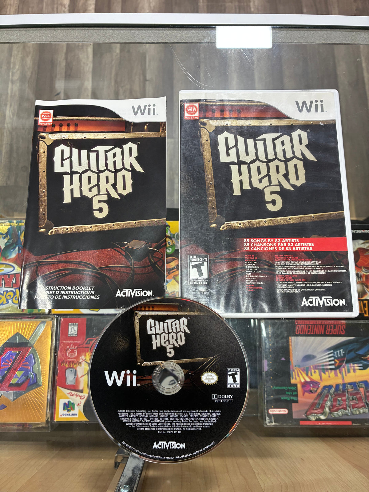 Guitar Hero 5 Nintendo Wii