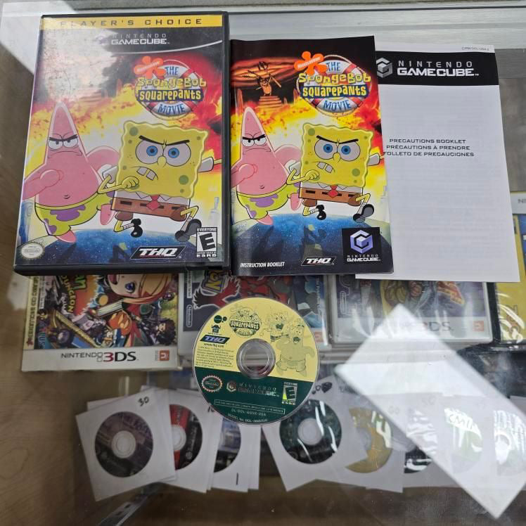 SpongeBob SquarePants Movie Nintendo GameCube CIB