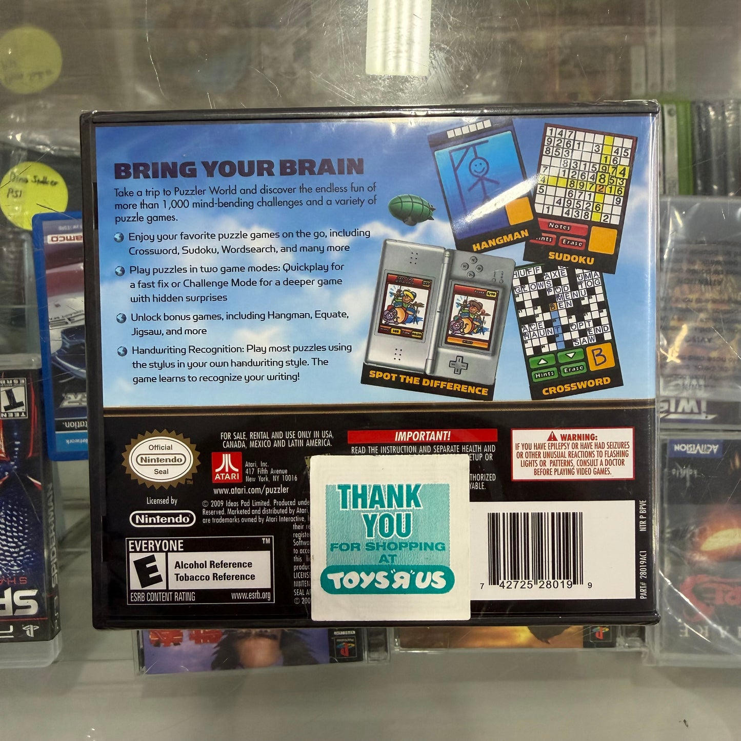 Puzzler World Nintendo DS Sealed