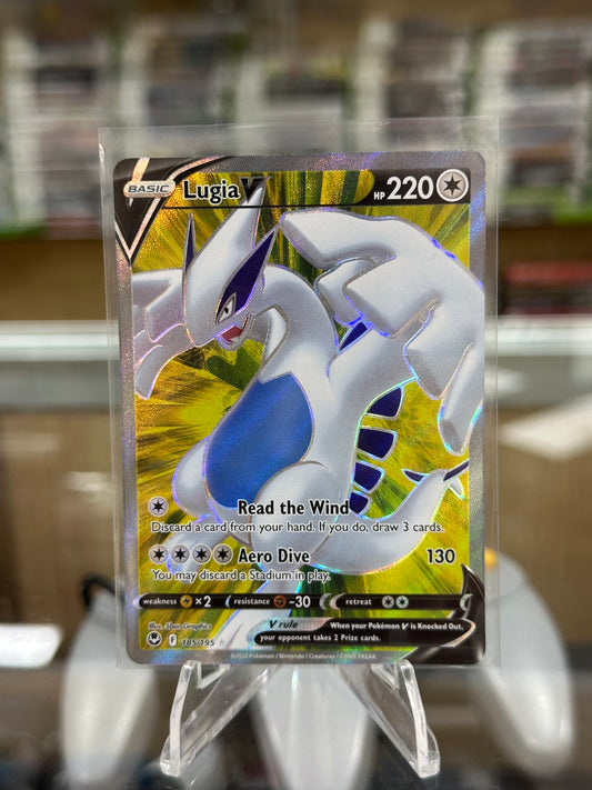 Lugia V (Full Art) SWSH: Silver Tempest NM