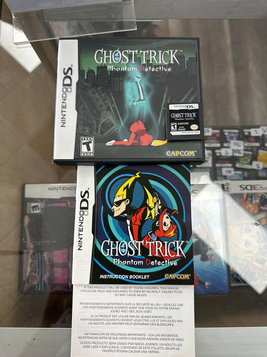 Ghost Trick Phantom Detective Nintendo DS CIB