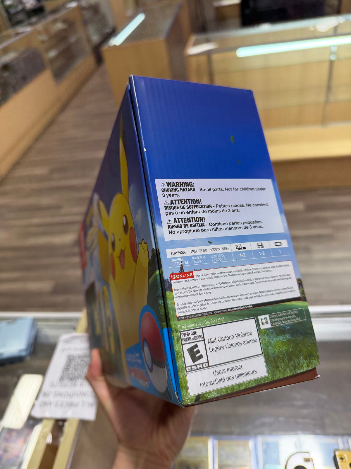 Let’s Go Pikachu Nintendo Switch System - Excellent Condition and Unused Game Code