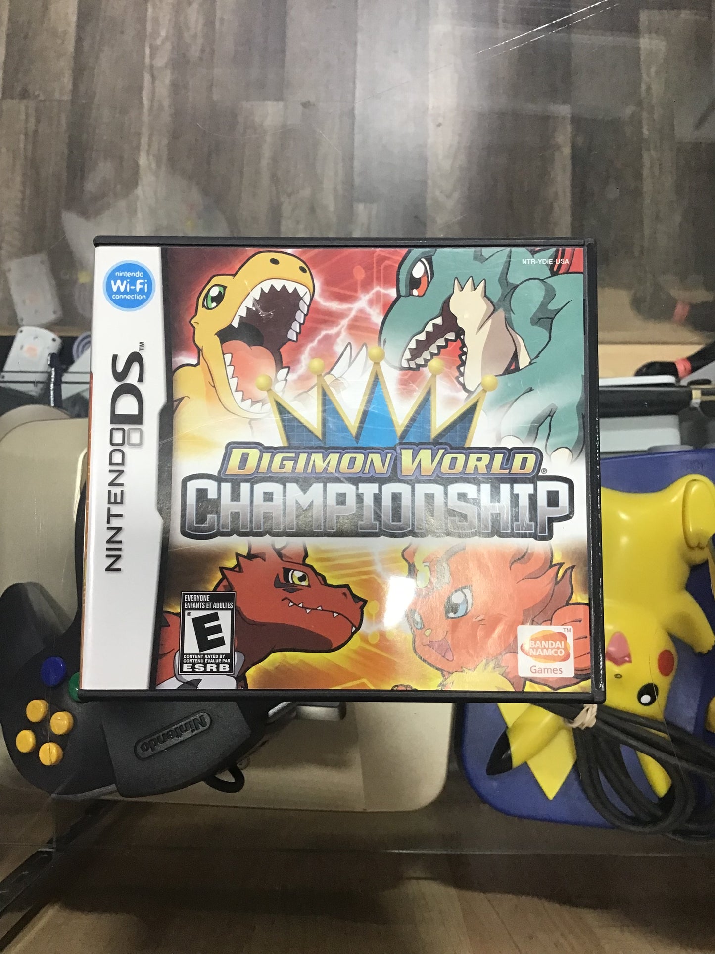 Digimon World Championship Nintendo DS Case and Manual ONLY