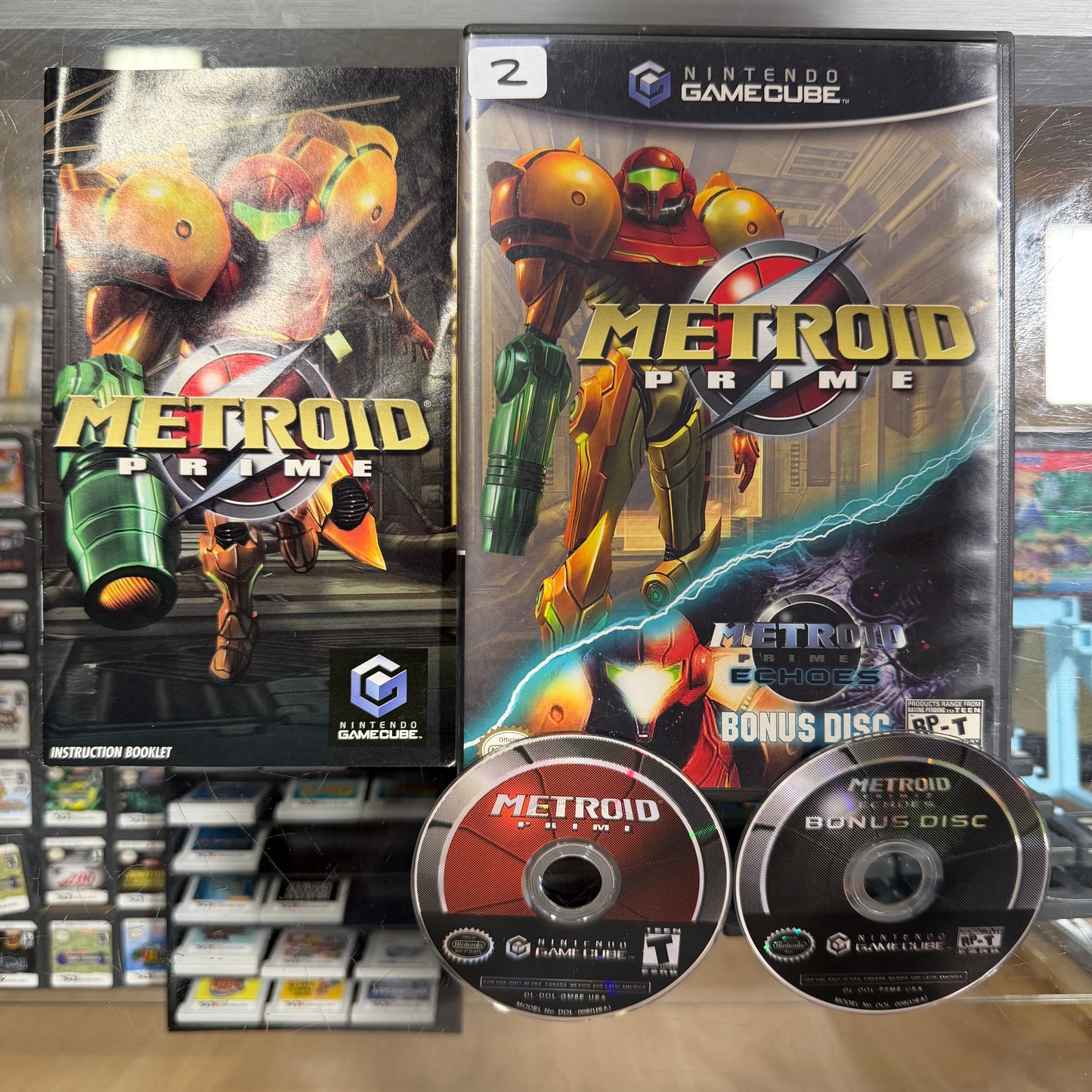 Metroid Prime [Echoes Bonus Disc] Gamecube ( 2 )
