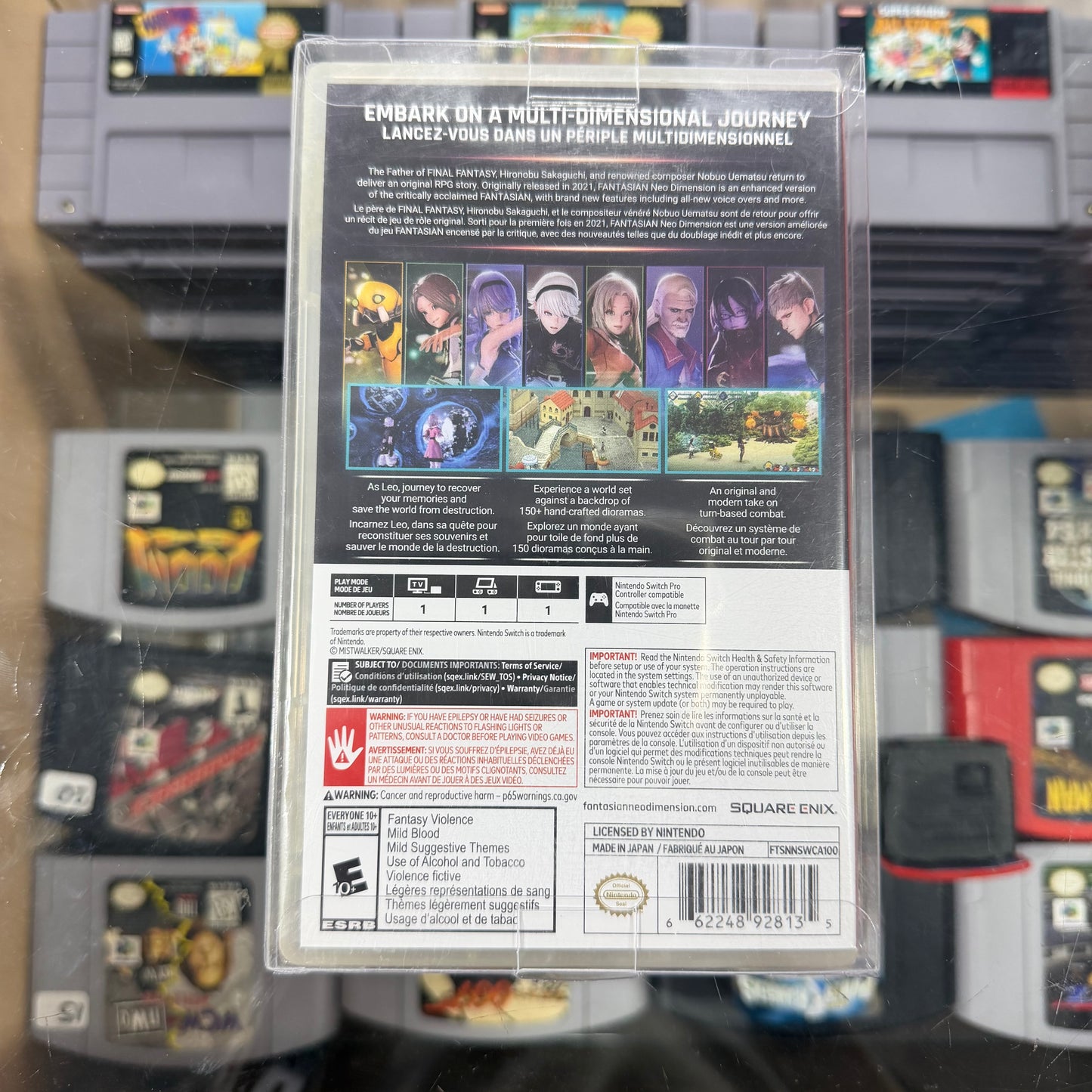Fantasian Neo Dimension Nintendo Switch Sealed