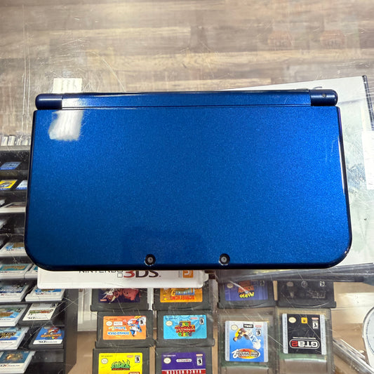 New Nintendo 3DS LL Metallic Blue JP Nintendo 3DS (Charger included) ( 8 7 1 4 )