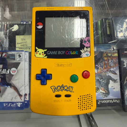 Pokemon Special Edition Gameboy Color System GameBoy Color (Rough Condition)