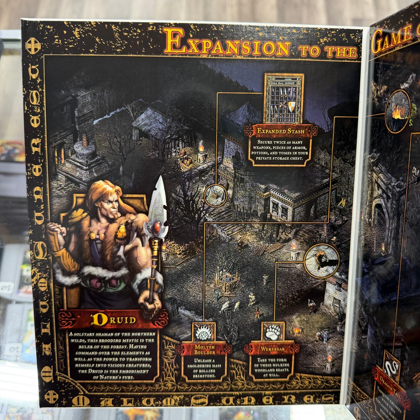 Diablo II Expansion Set Lords of Destruction Big Box Sealed Blizzard Nice Shape
