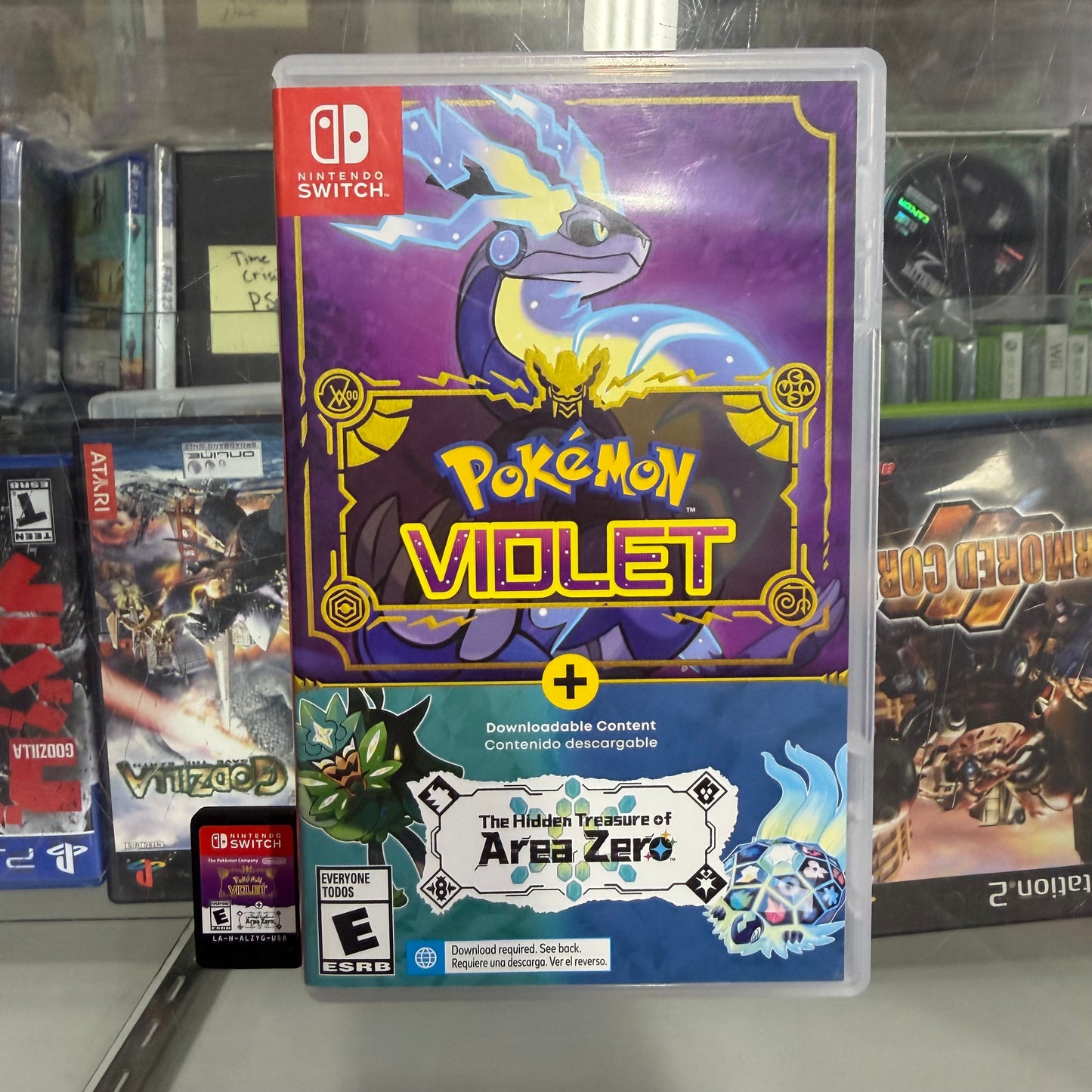 Pokemon Violet + The Hidden Treasure Of Area Zero Nintendo Switch