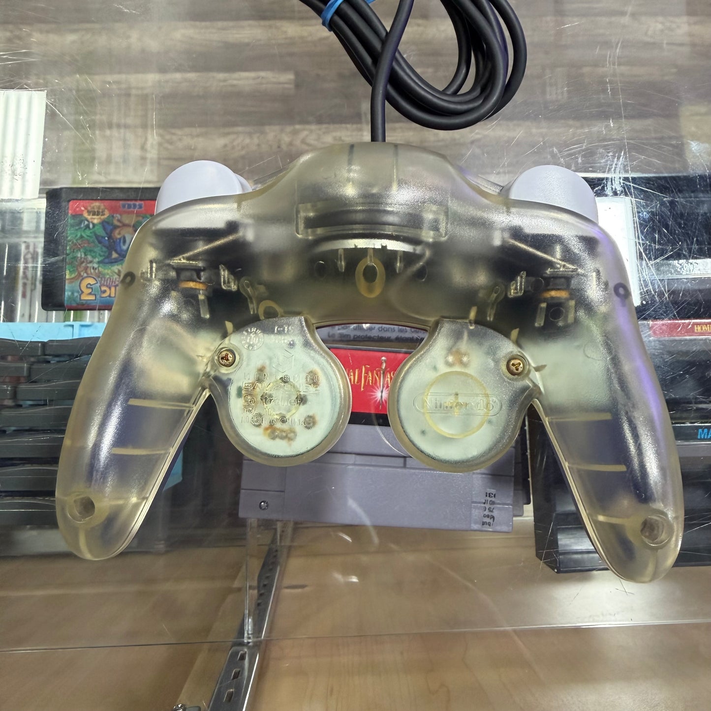 Indigo & Clear Controller Gamecube