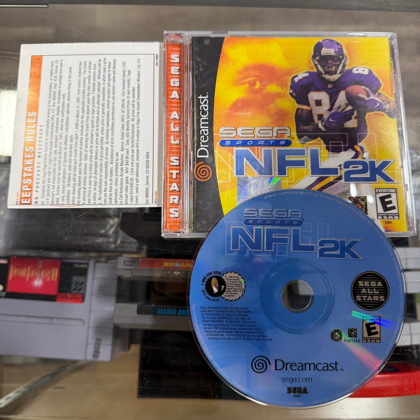 NFL 2K Sega Dreamcast