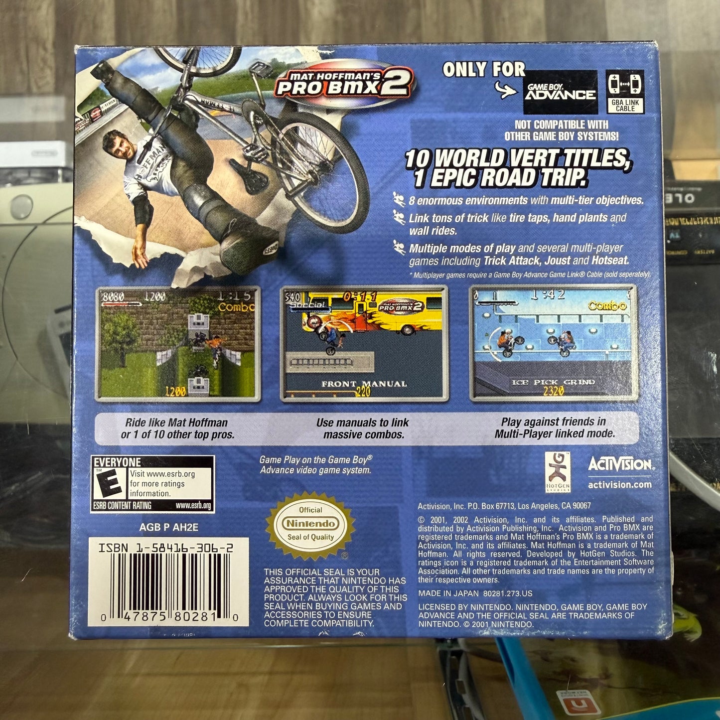 Mat Hoffman's Pro BMX 2 GameBoy Advance