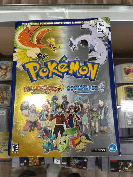 Pokémon Heartgold and Soulsilver Strategy Guide with Map