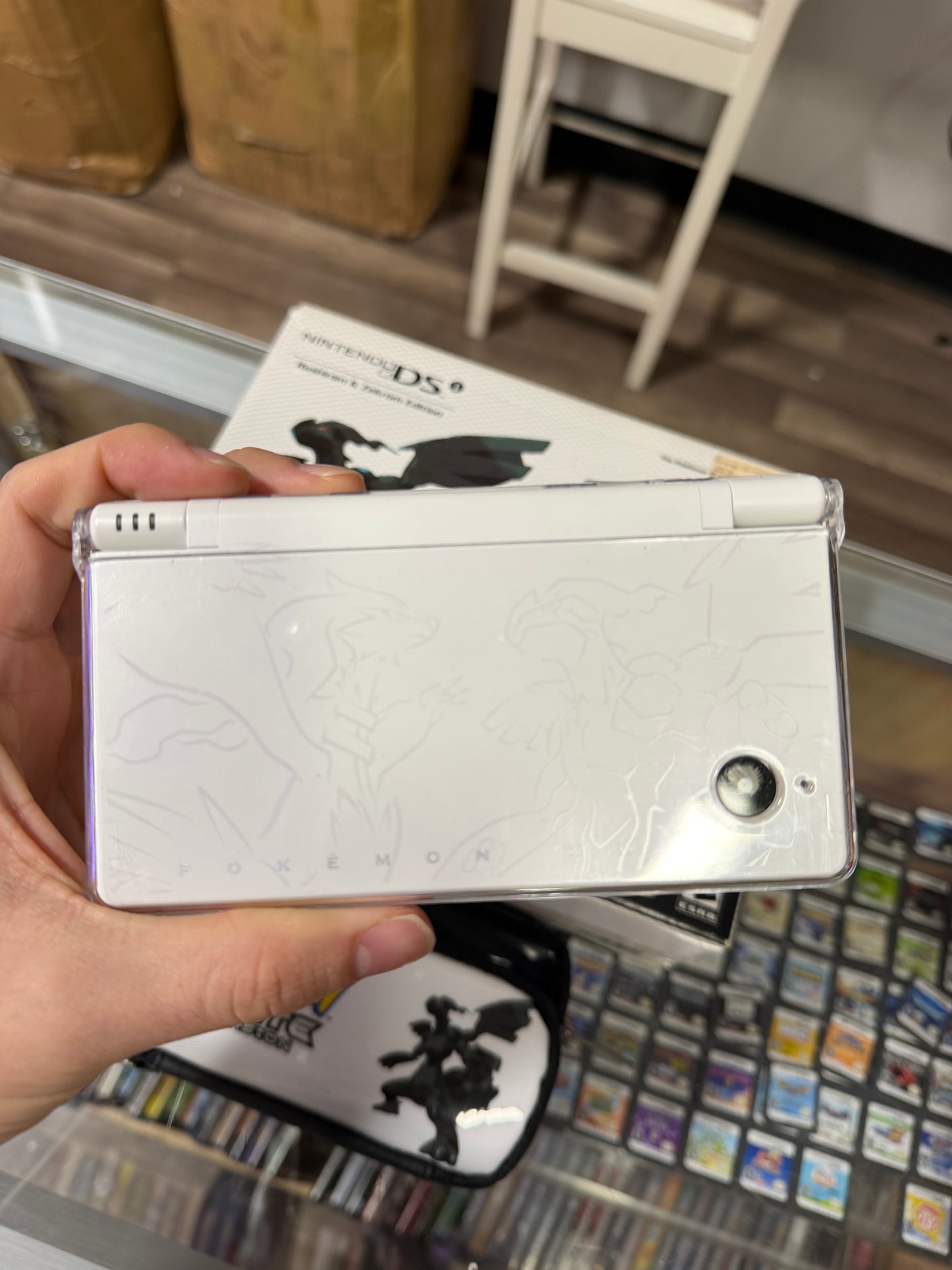 Nintendo DSi Pokemon Reshiram Zekrom Limited White Version Handheld CIB - Digital Games, Missing White CIB