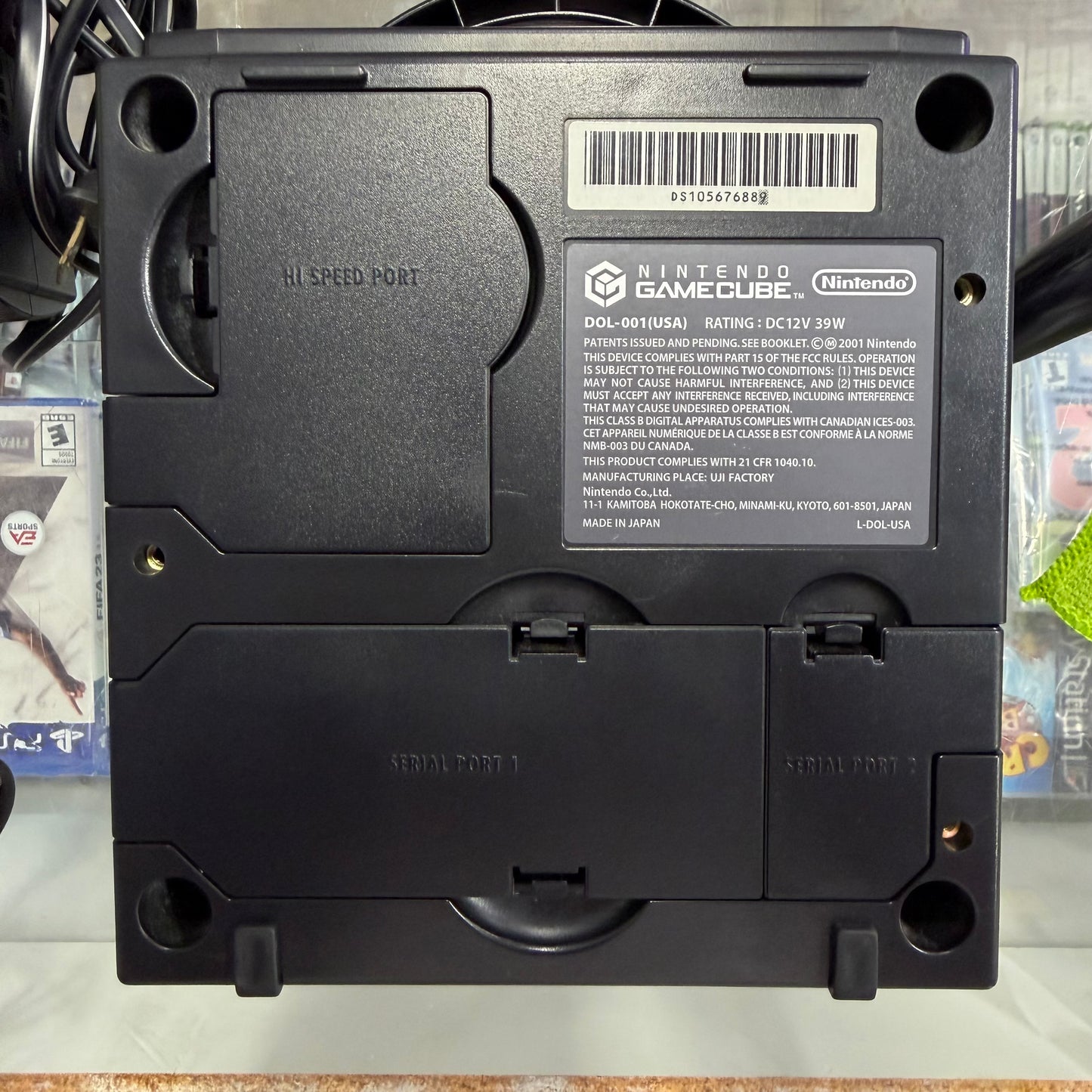 Black GameCube System GameCube (power video cable and controller included)
