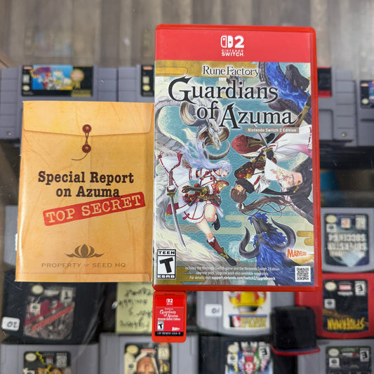 Rune Factory: Guardians Of Azuma Nintendo Switch 2 CIB