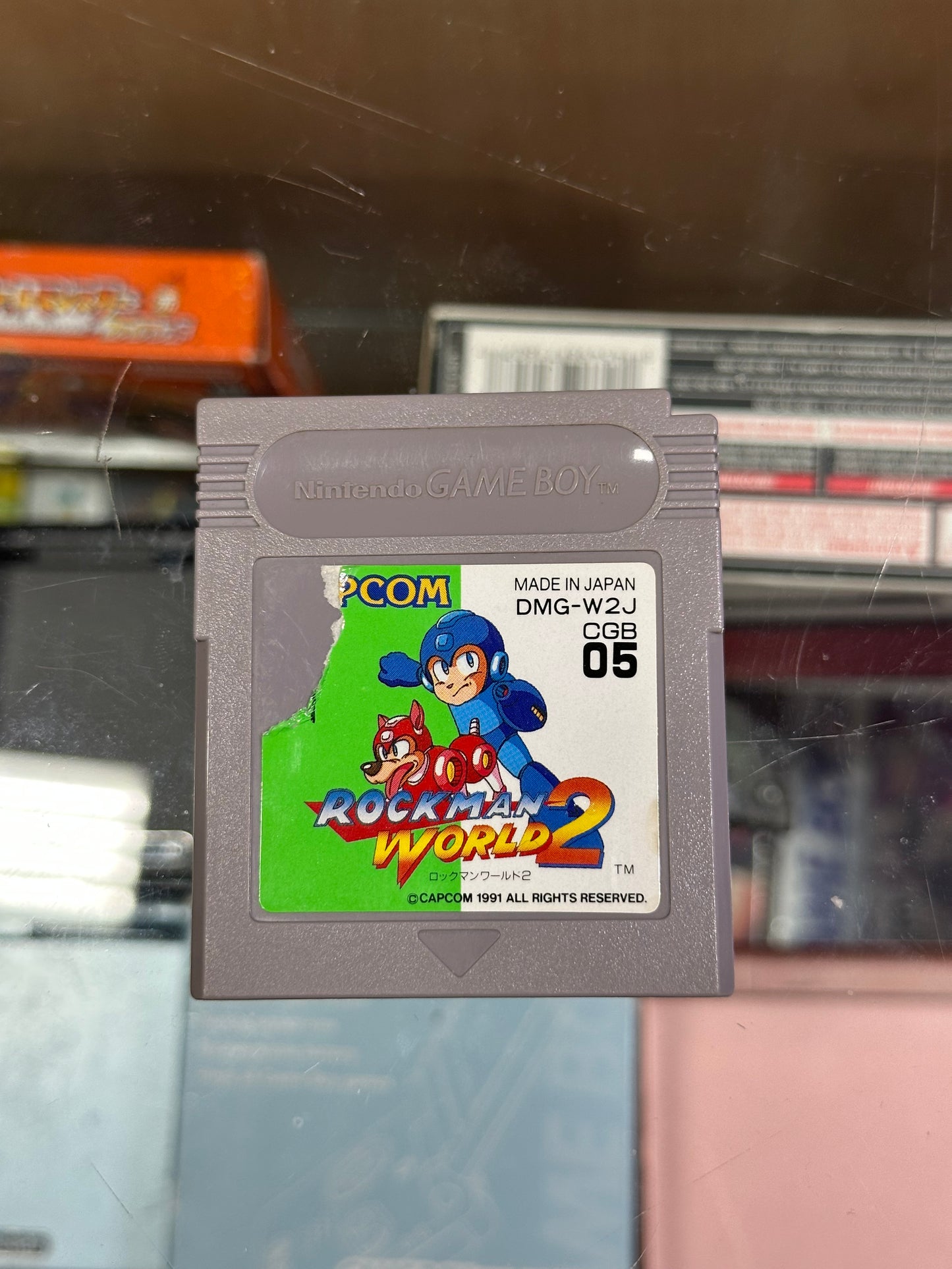 Rockman World 2 JP Gameboy