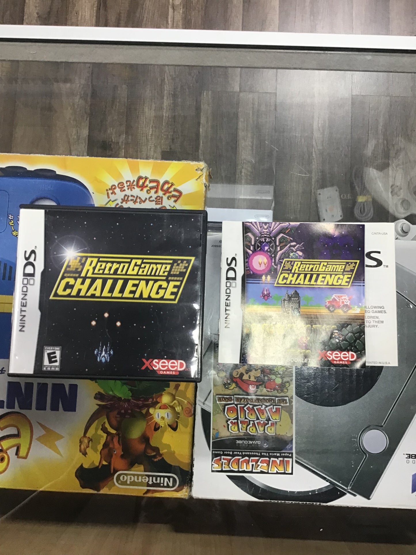 Retro Game Challenge Nintendo DS Case and Manual ONLY