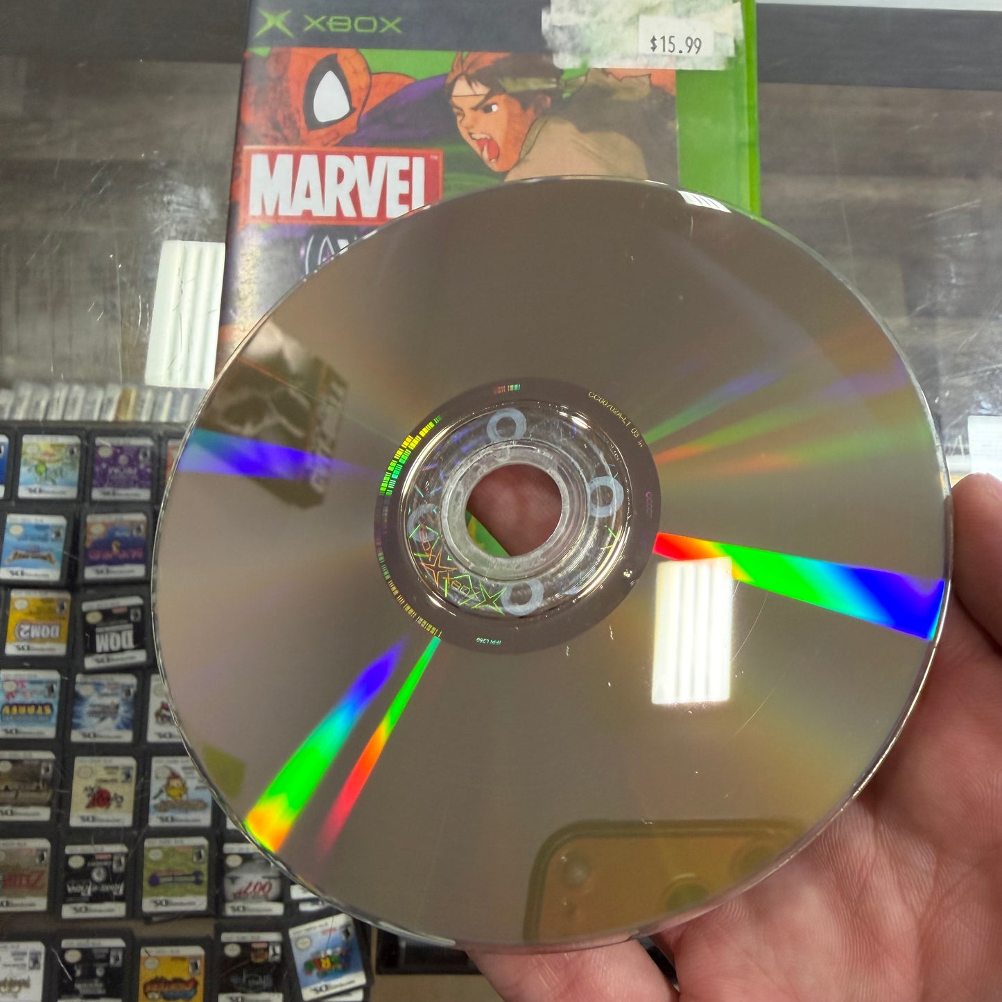 Marvel Vs Capcom 2 Original Xbox (rough condition)