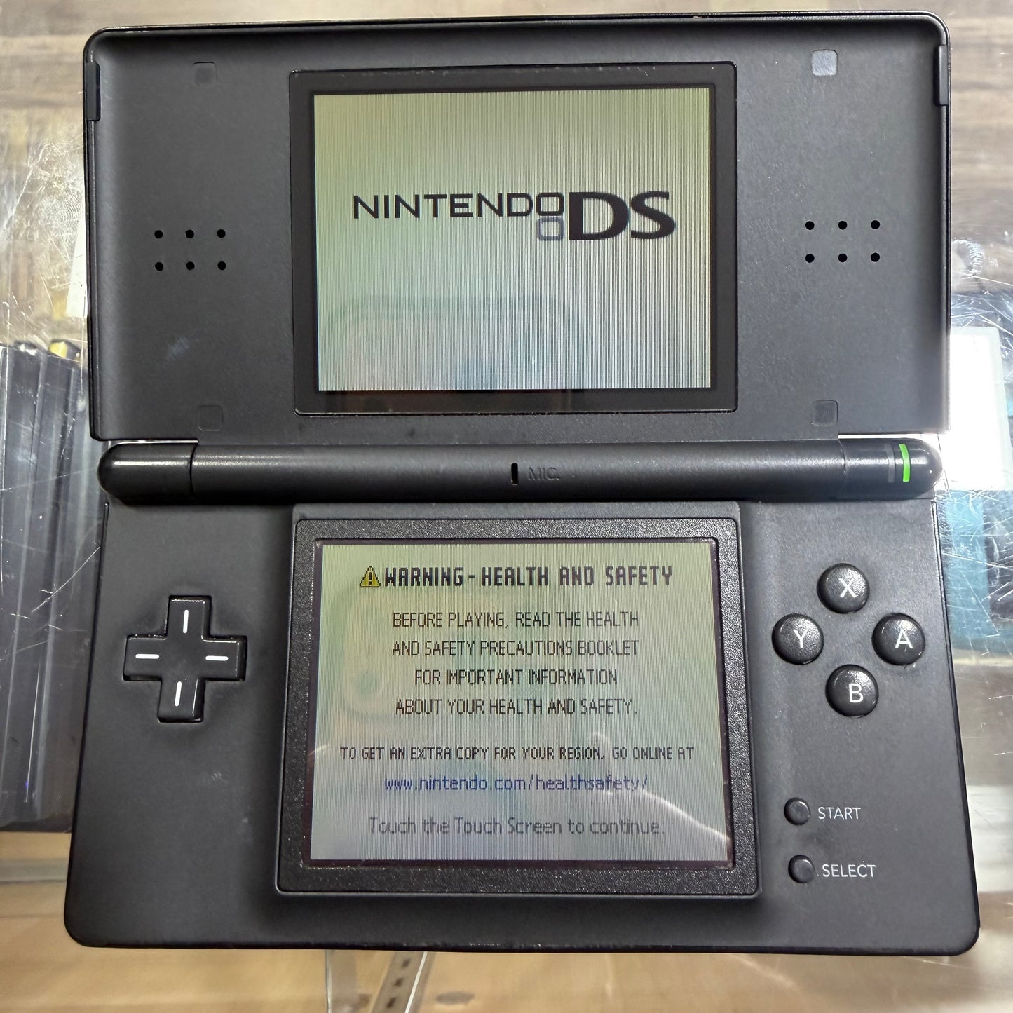 Black Nintendo DS Lite Nintendo DS (charger included)