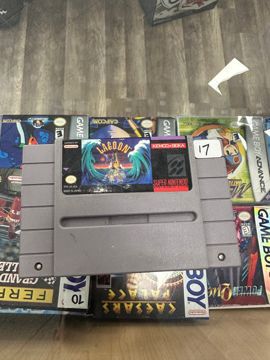 Lagoon Super Nintendo