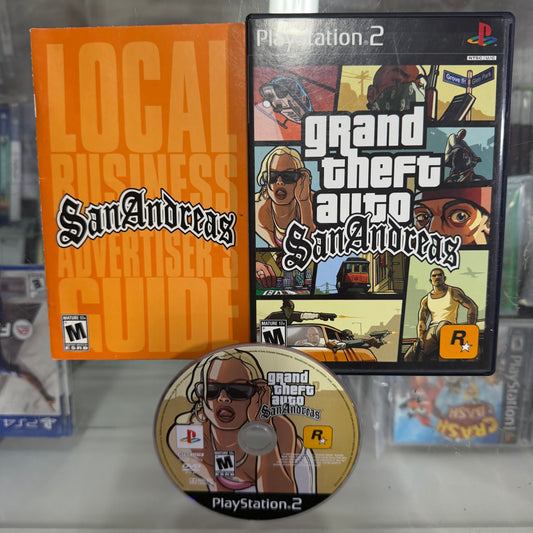 Grand Theft Auto San Andreas Playstation 2