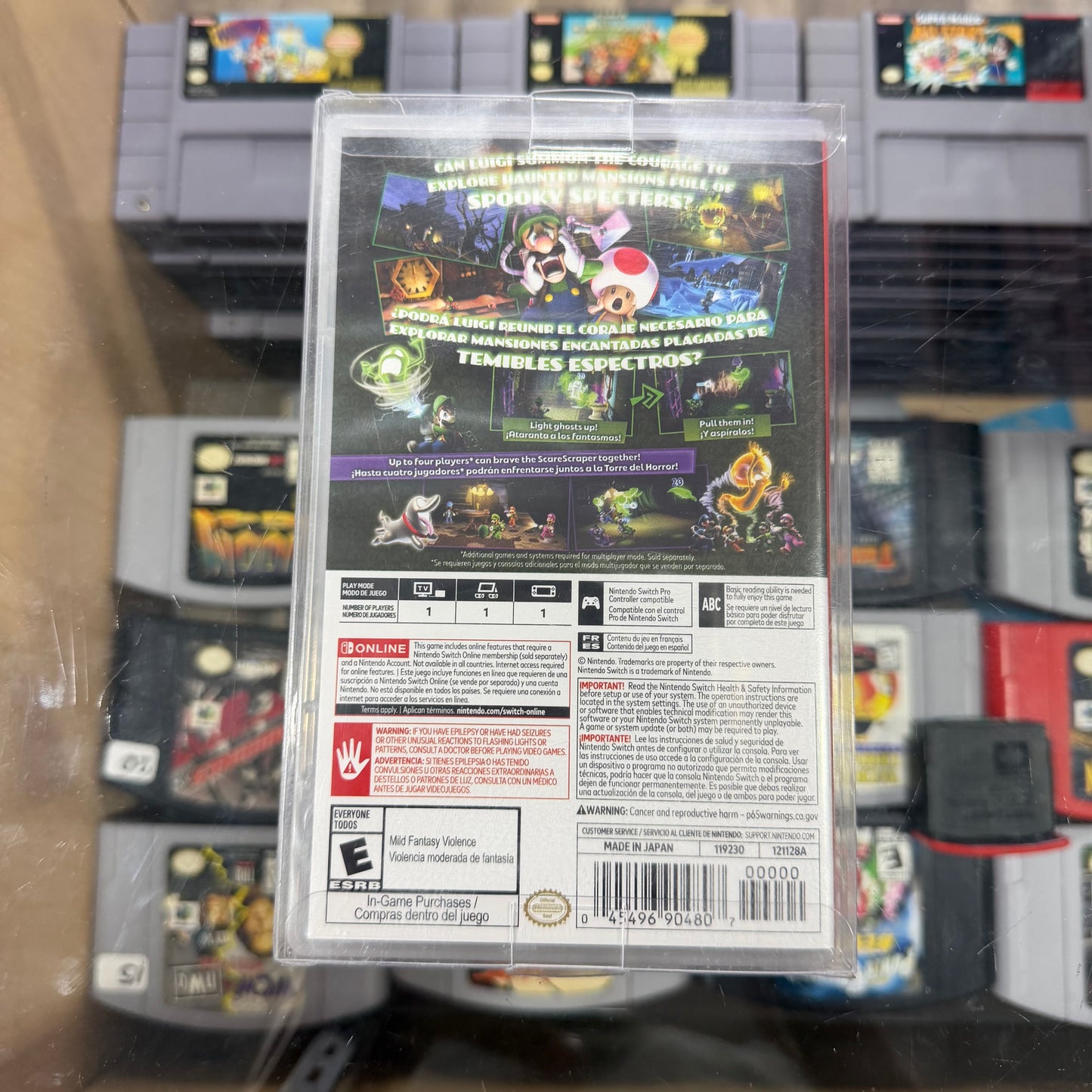 Luigis Mansion 2 HD Nintendo Switch Sealed