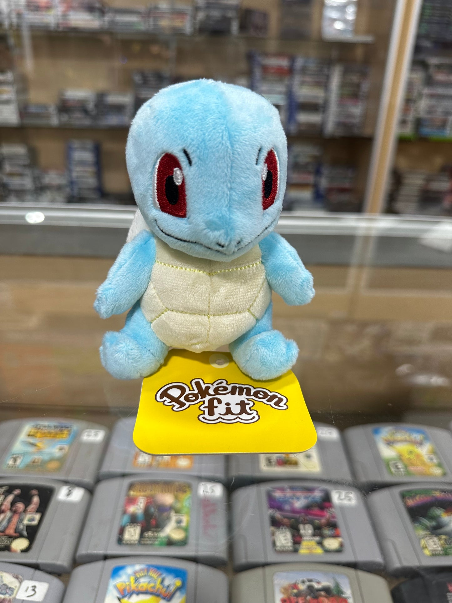 Squirtle Pokémon Center Exclusive Pokemon Fit Plush Authentic