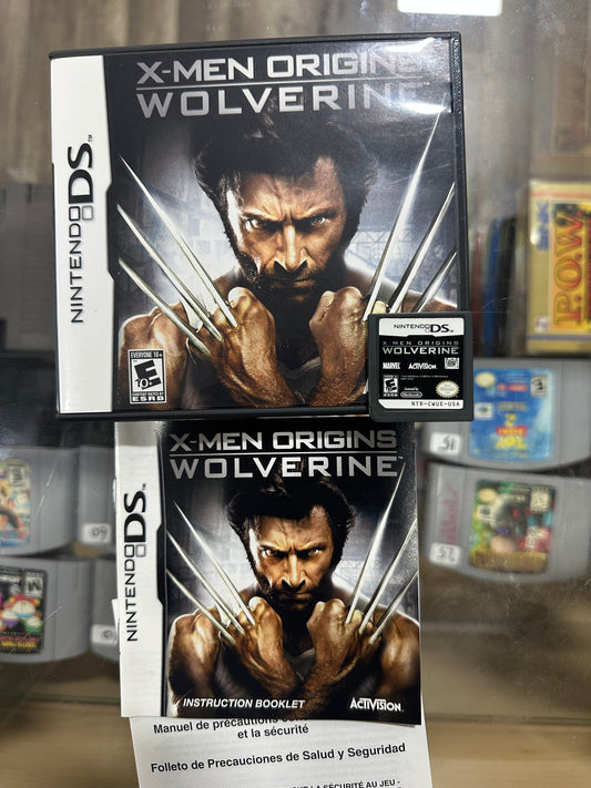 X-Men Origins Wolverine Nintendo DS
