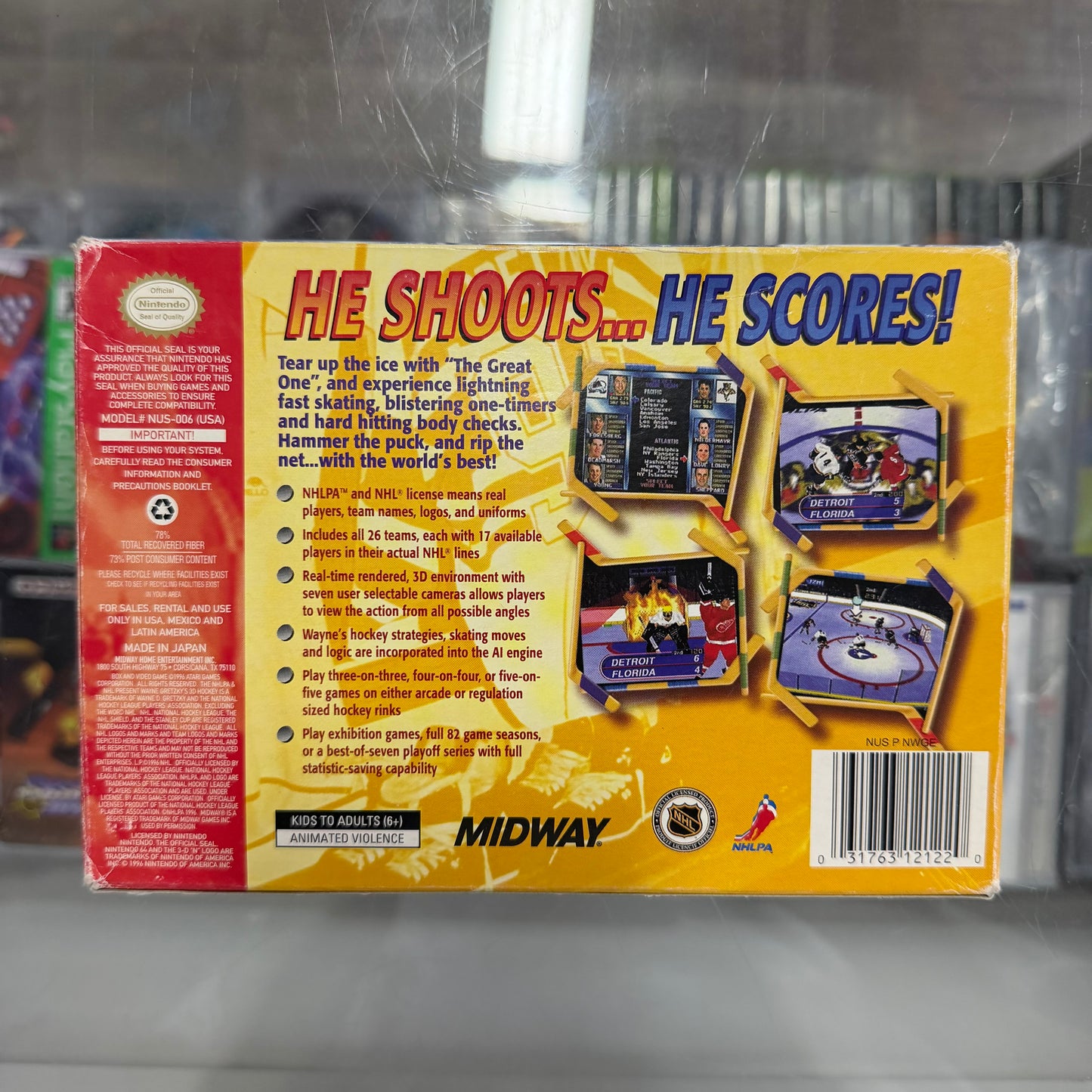Wayne Gretzky's 3D Hockey Nintendo 64