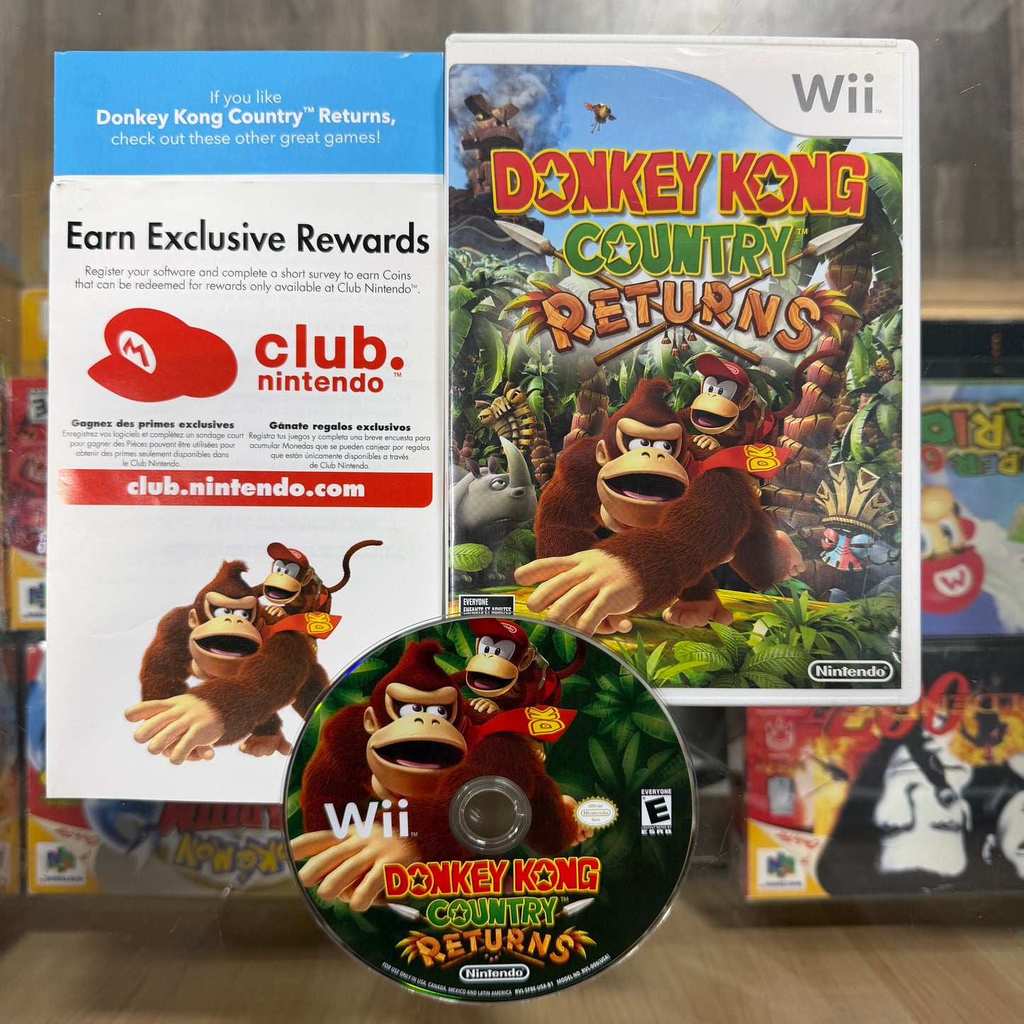 Donkey Kong Country Returns Nintendo Wii