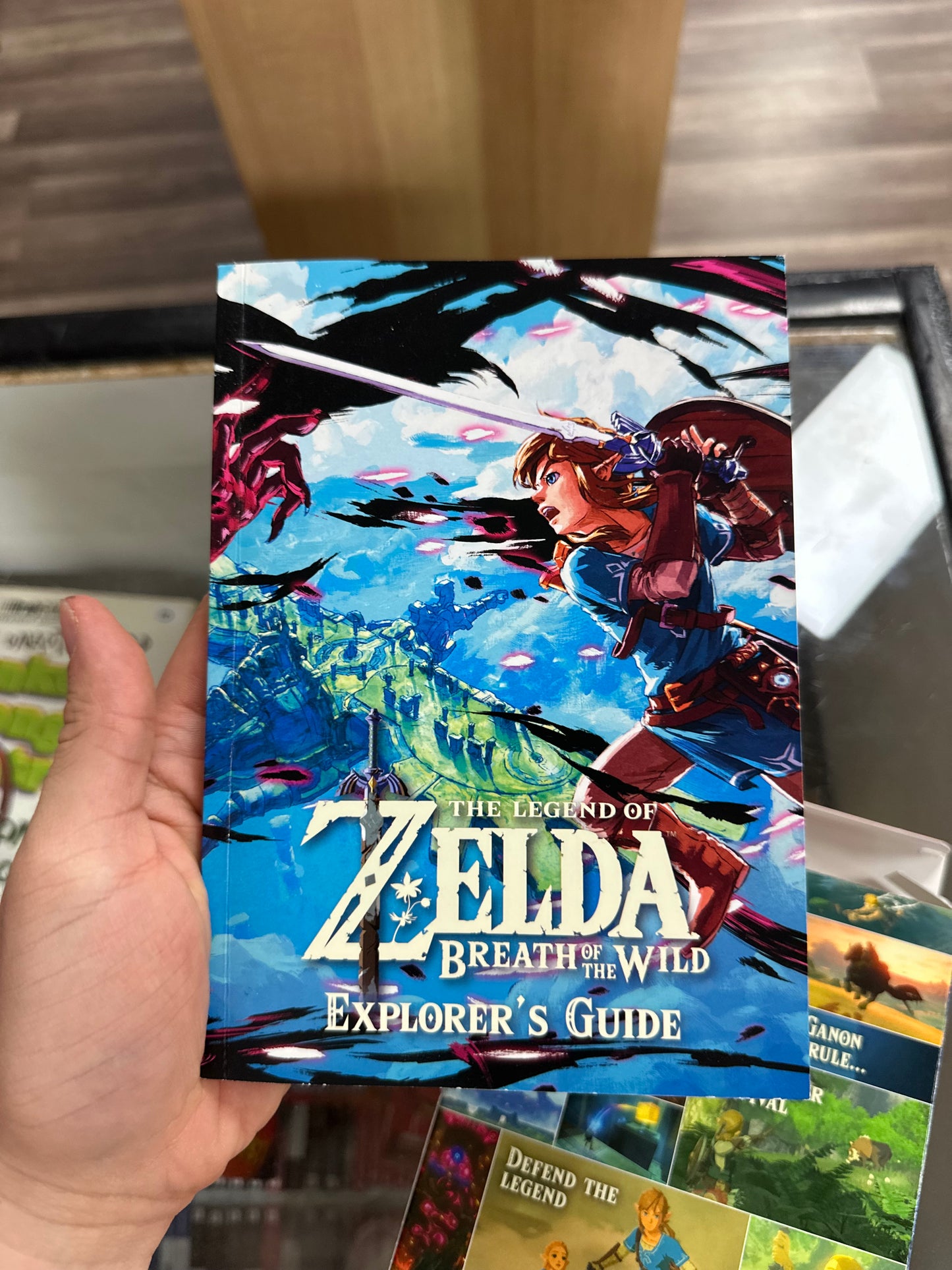 Legend of Zelda Breath of the Wild with Bonus Explorers Guide