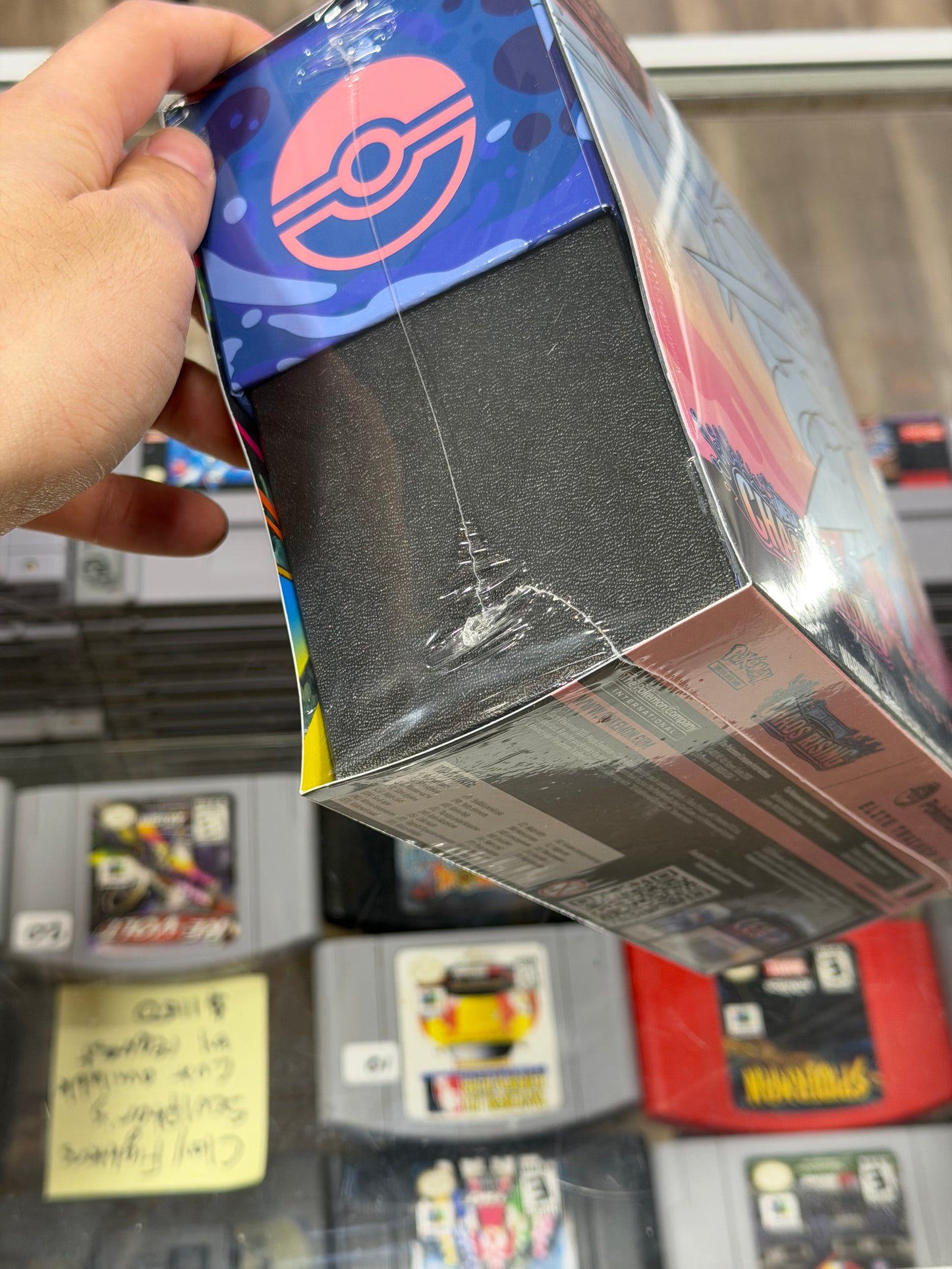 Chaos Rising Pokemon Center Elite Trainer Box - Pokemon Cards