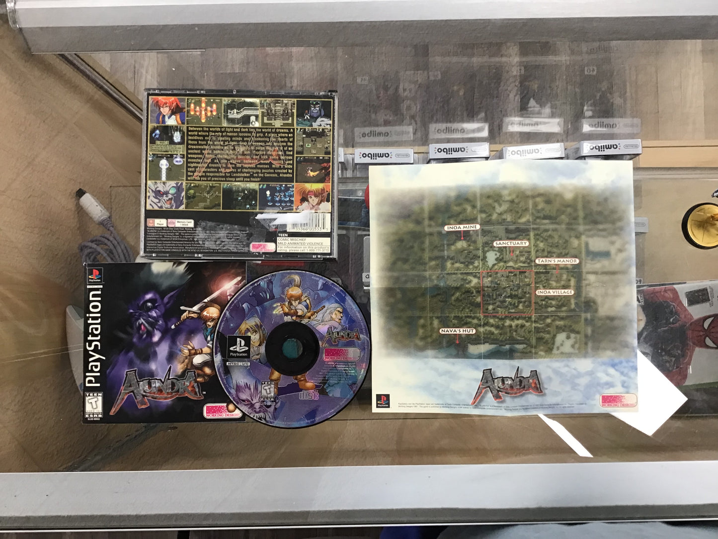 Alundra With Map and Manual PlayStation 1