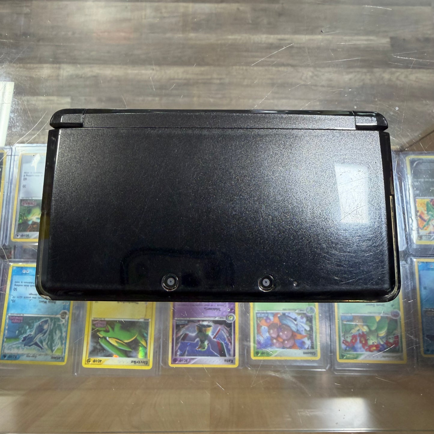 Nintendo 3DS Cosmo Black Nintendo 3DS system handheld (Charger included)