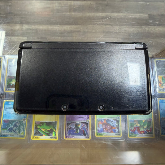 Nintendo 3DS Cosmo Black Nintendo 3DS system handheld (Charger included)