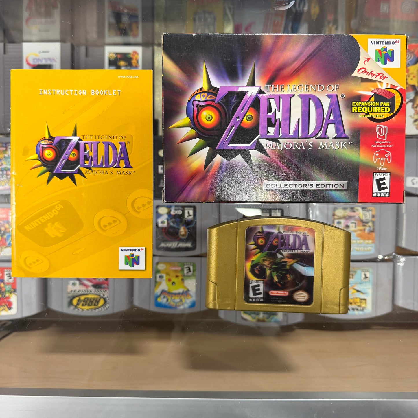 Zelda Majora's Mask Collectors Edition Nintendo 64 CIB