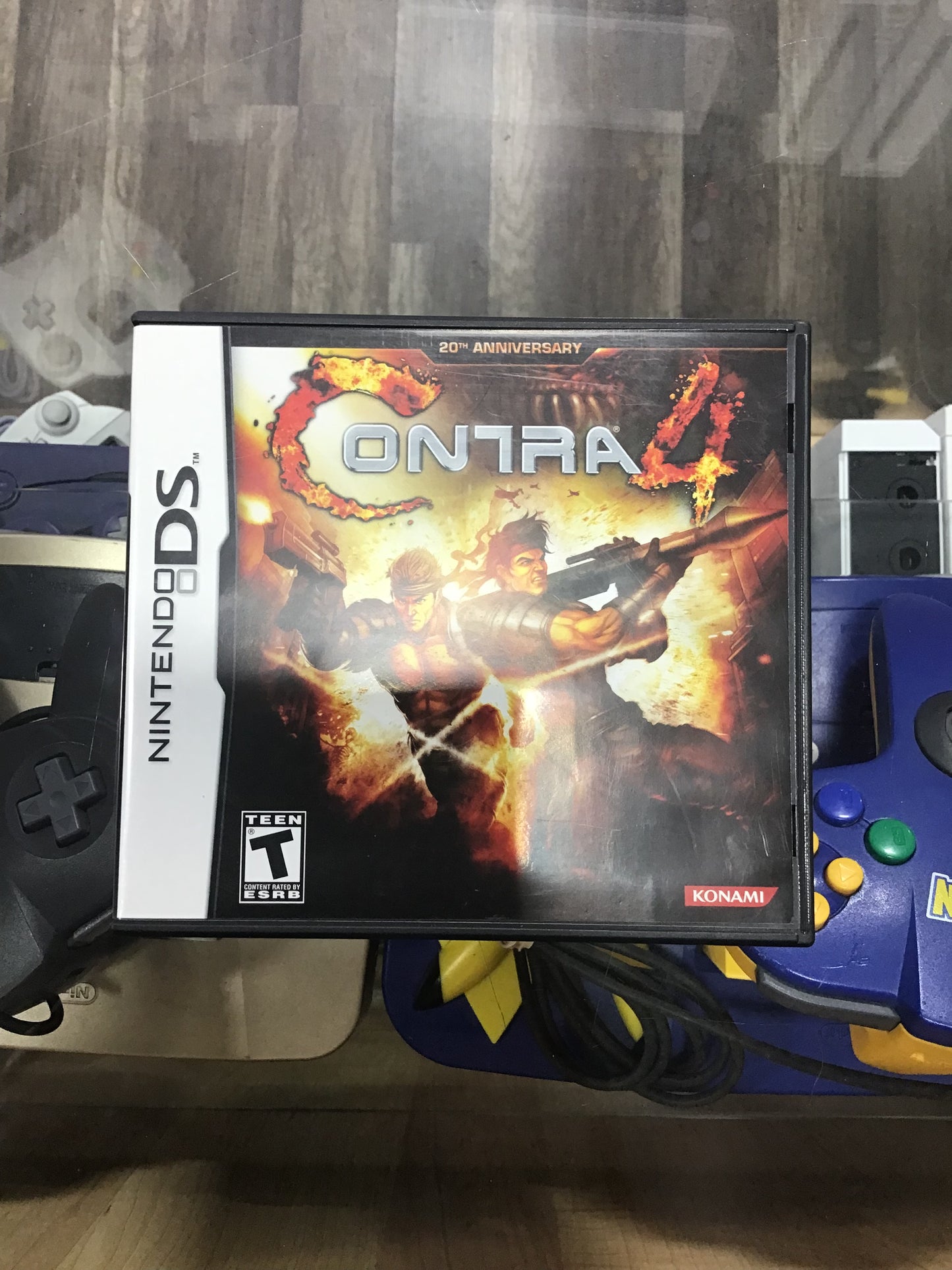 Contra 4 Nintendo DS Case and Manual ONLY