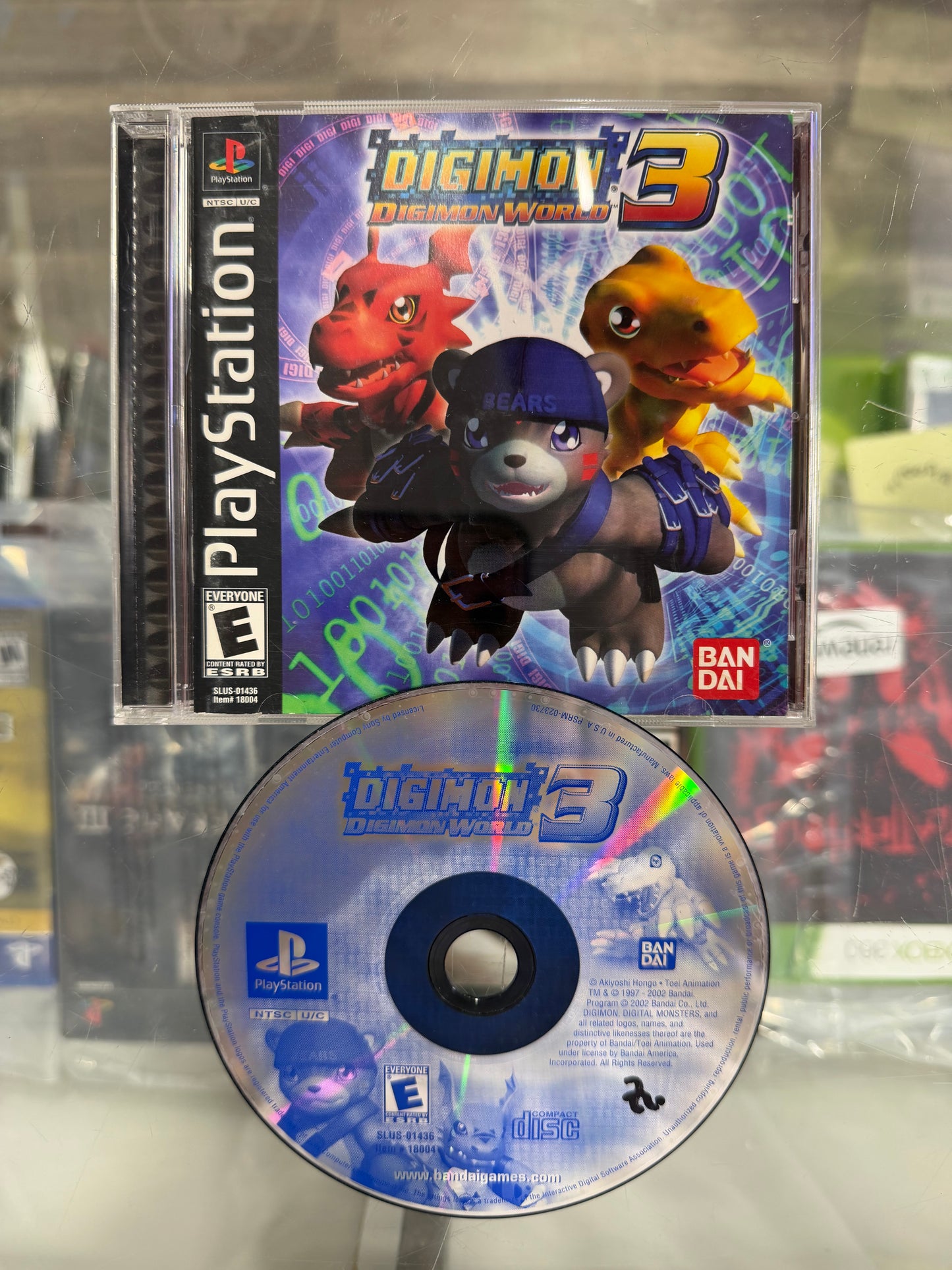 Digimon World 3 PlayStation 1 (reg card)