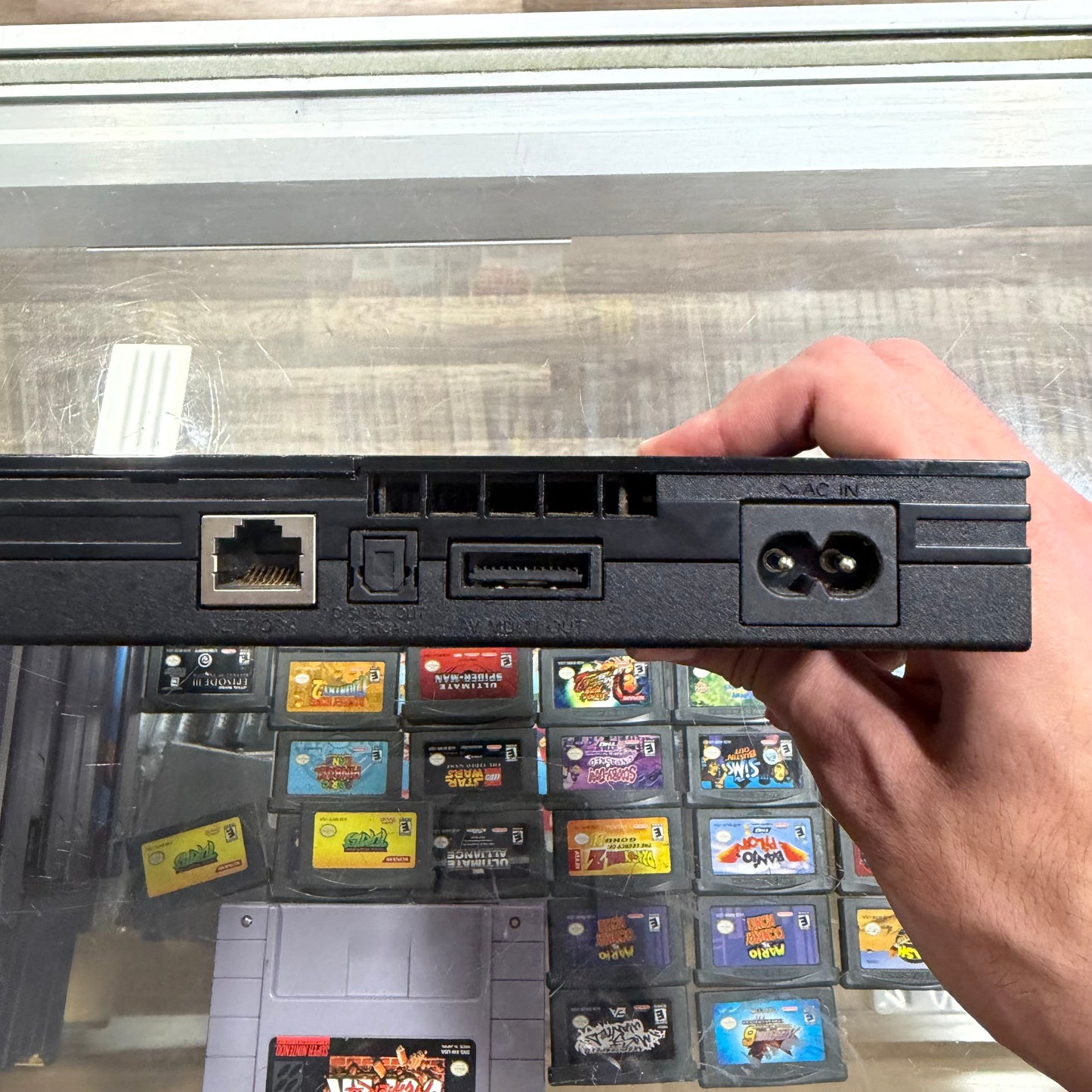 Slim Playstation 2 System
(cables controller and memory card included) (NEW LASER)