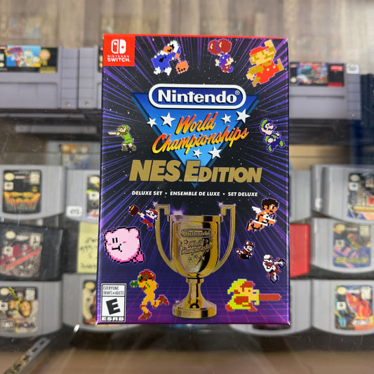 Nintendo World Championships NES Edition Deluxe Set Nintendo Switch Sealed