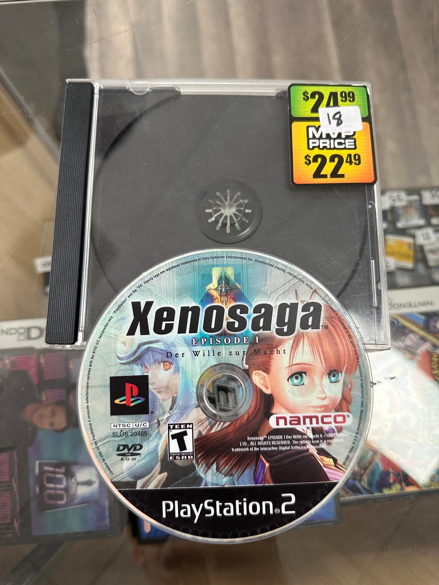 Xenosaga PlayStation 2 Disc Only