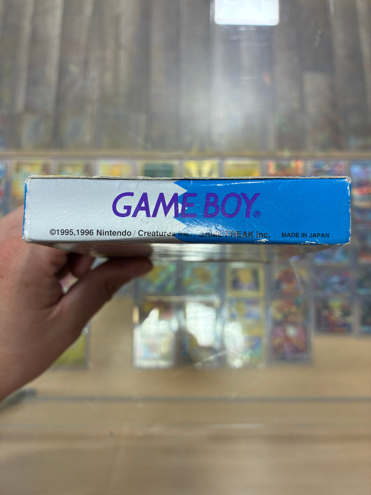 Pokémon Blue JP Nintendo GameBoy [(Authentic)(New Battery)(Saves)]