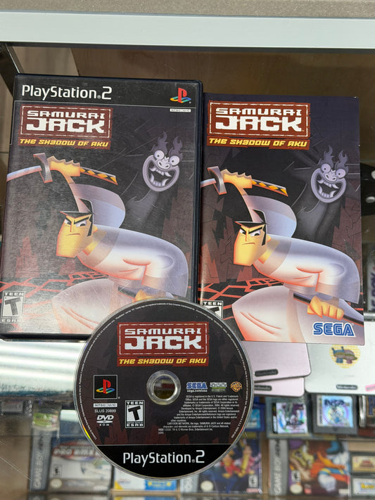 Samurai Jack The Shadow Of Aku Playstation 2