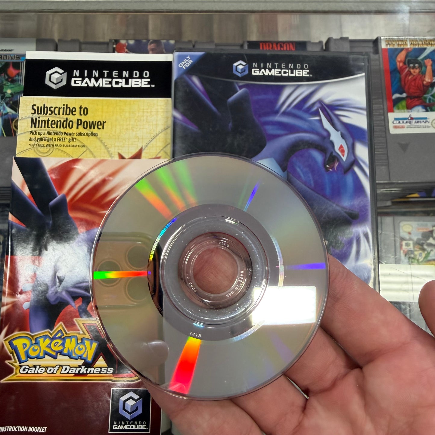 Pokemon XD: Gale of Darkness CIB with Poster Nintendo Gamecube