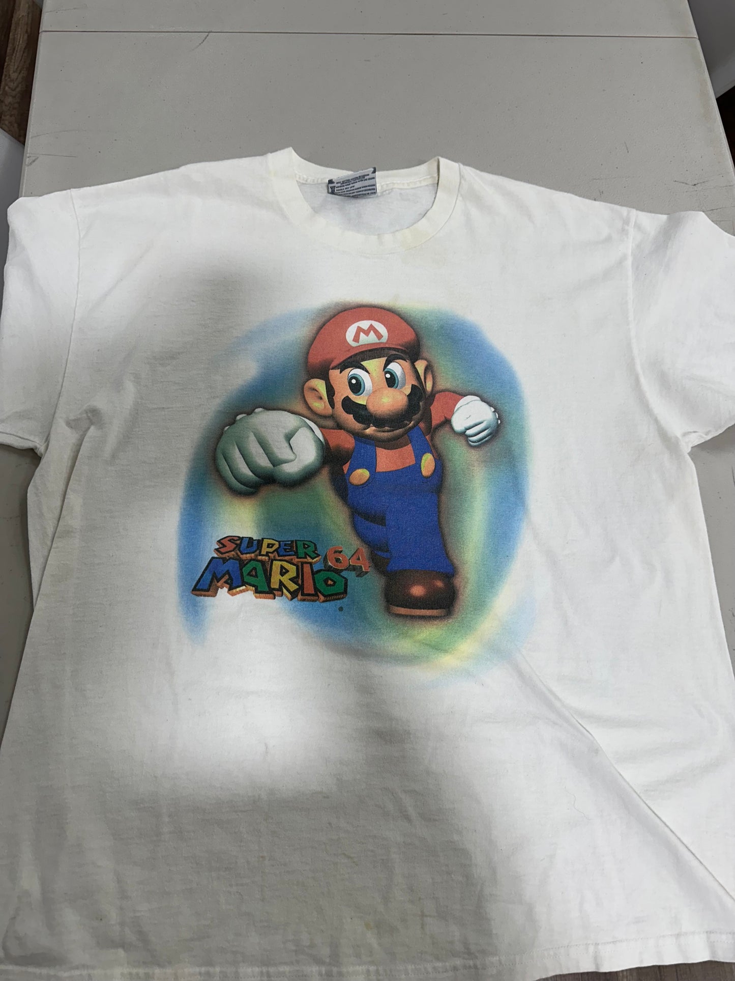 Super Mario 64 Toys R Us Vintage Shirt Size XL