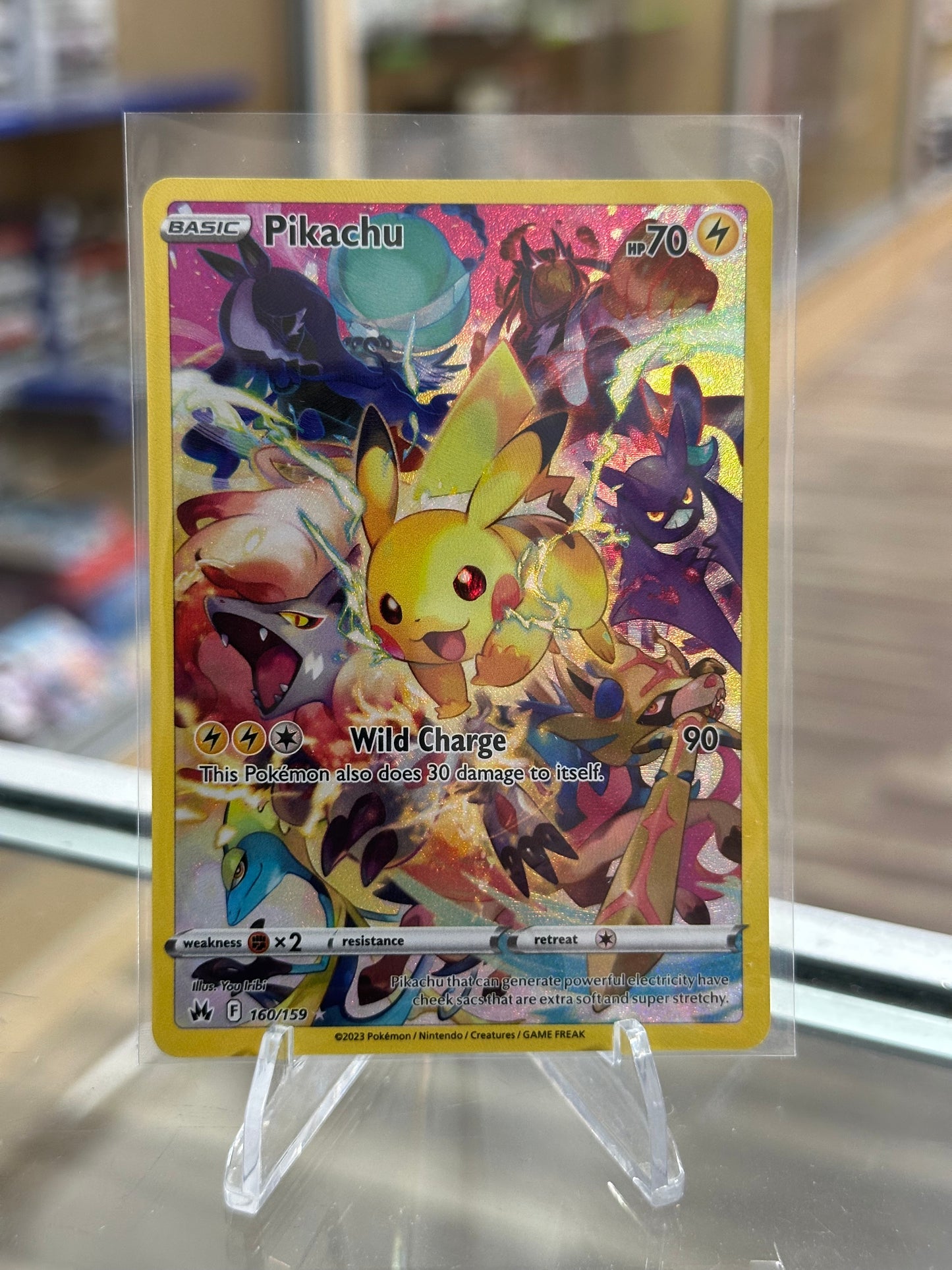 Pikachu (Secret) - Crown Zenith NM