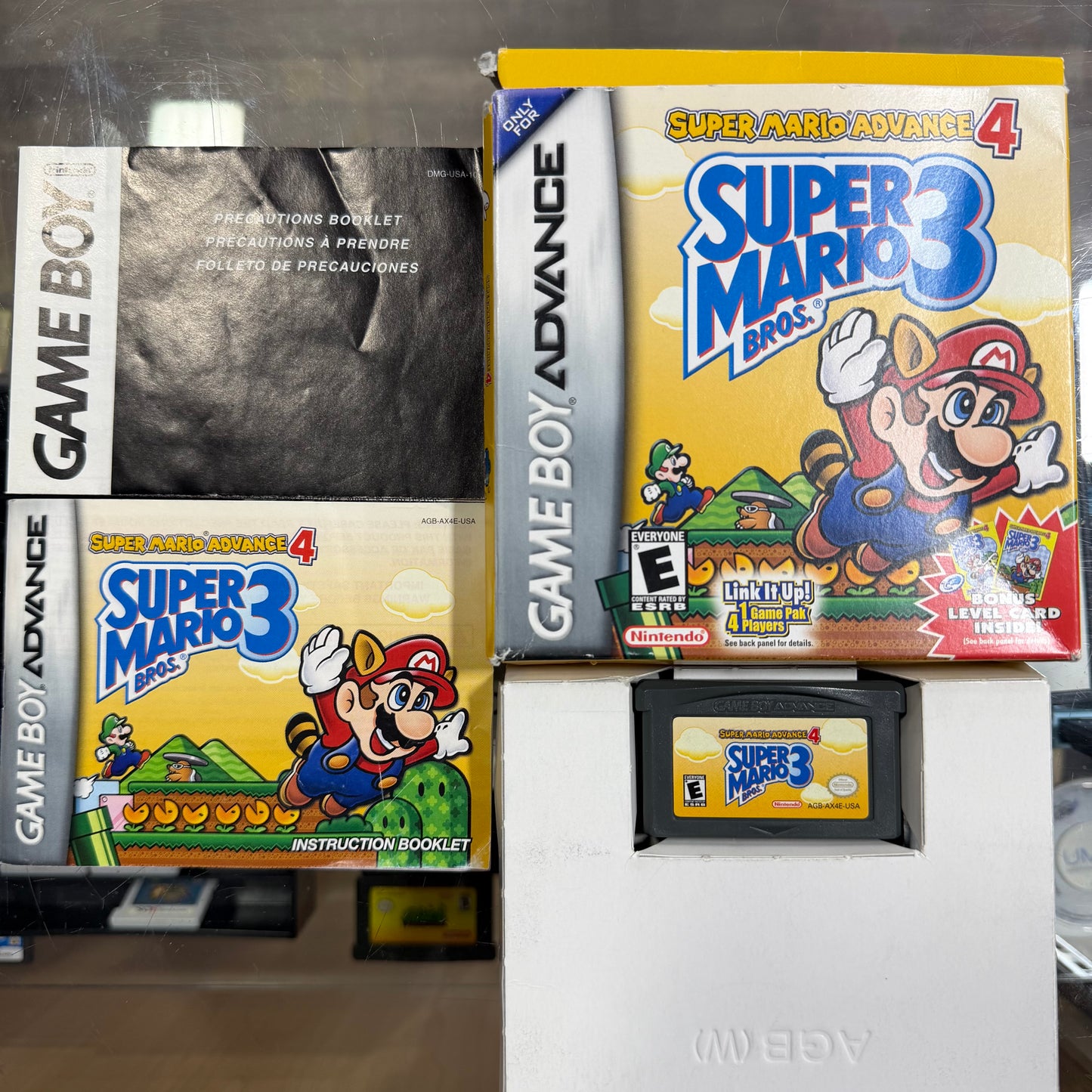 Super Mario Advance 4: Super Mario Bros. 3 GameBoy Advance CIB