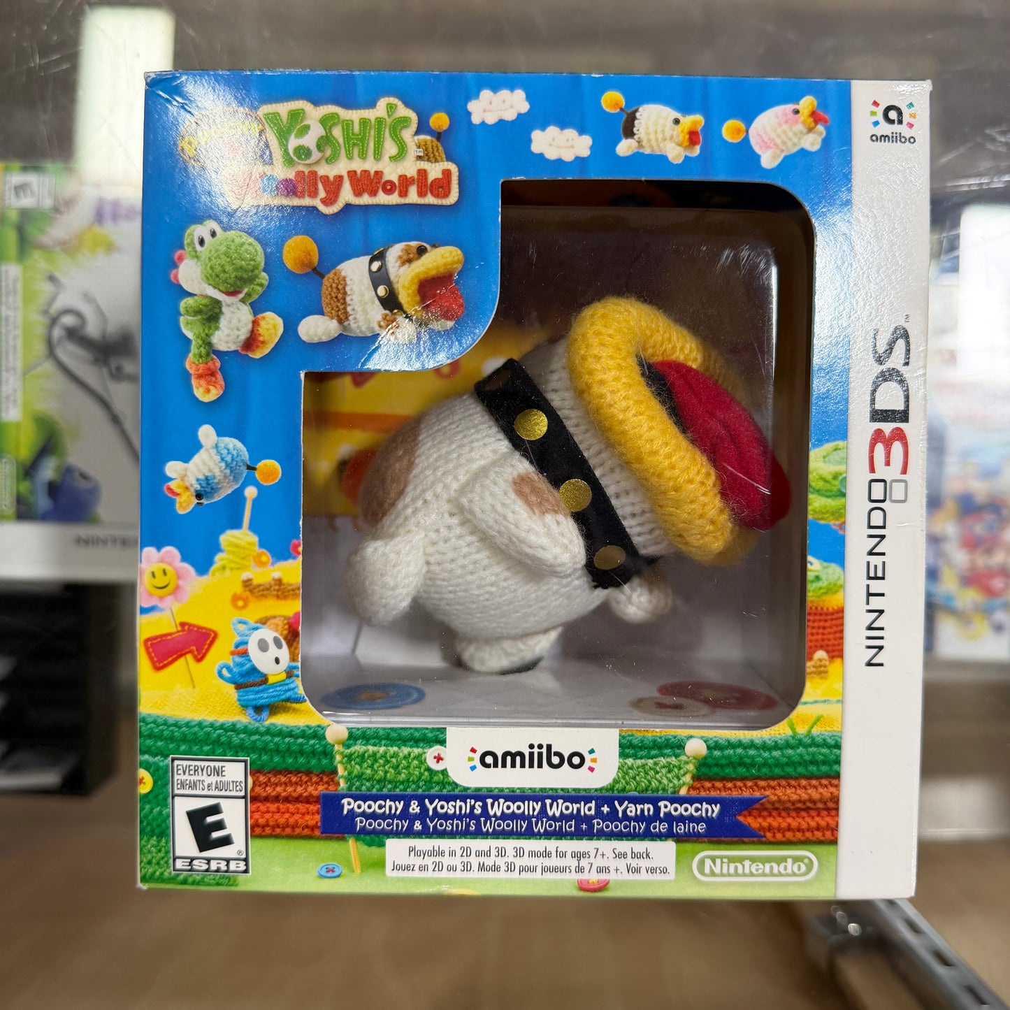 Poochy & Yoshi's Woolly World [Amiibo Bundle] Nintendo 3DS